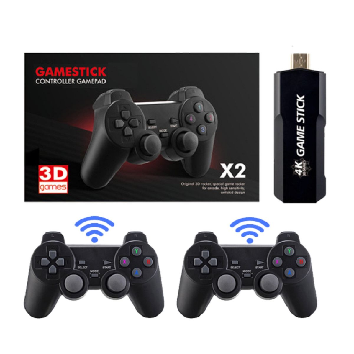 GENERICO - Consola retro Game Stick X2, 20 mil juego