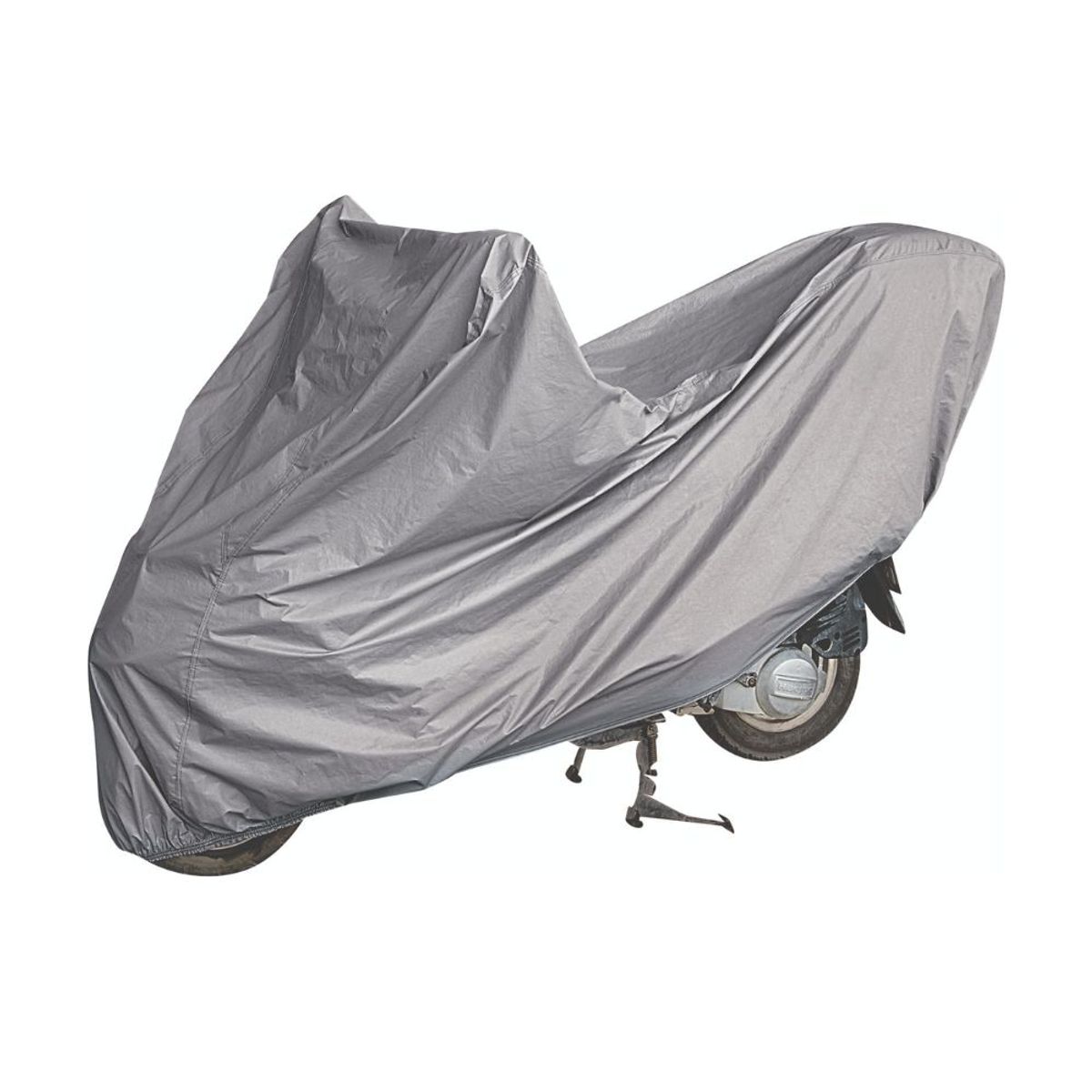 GENERICO - cobertor de moto L color gris plateado medida 130 x 230 cm