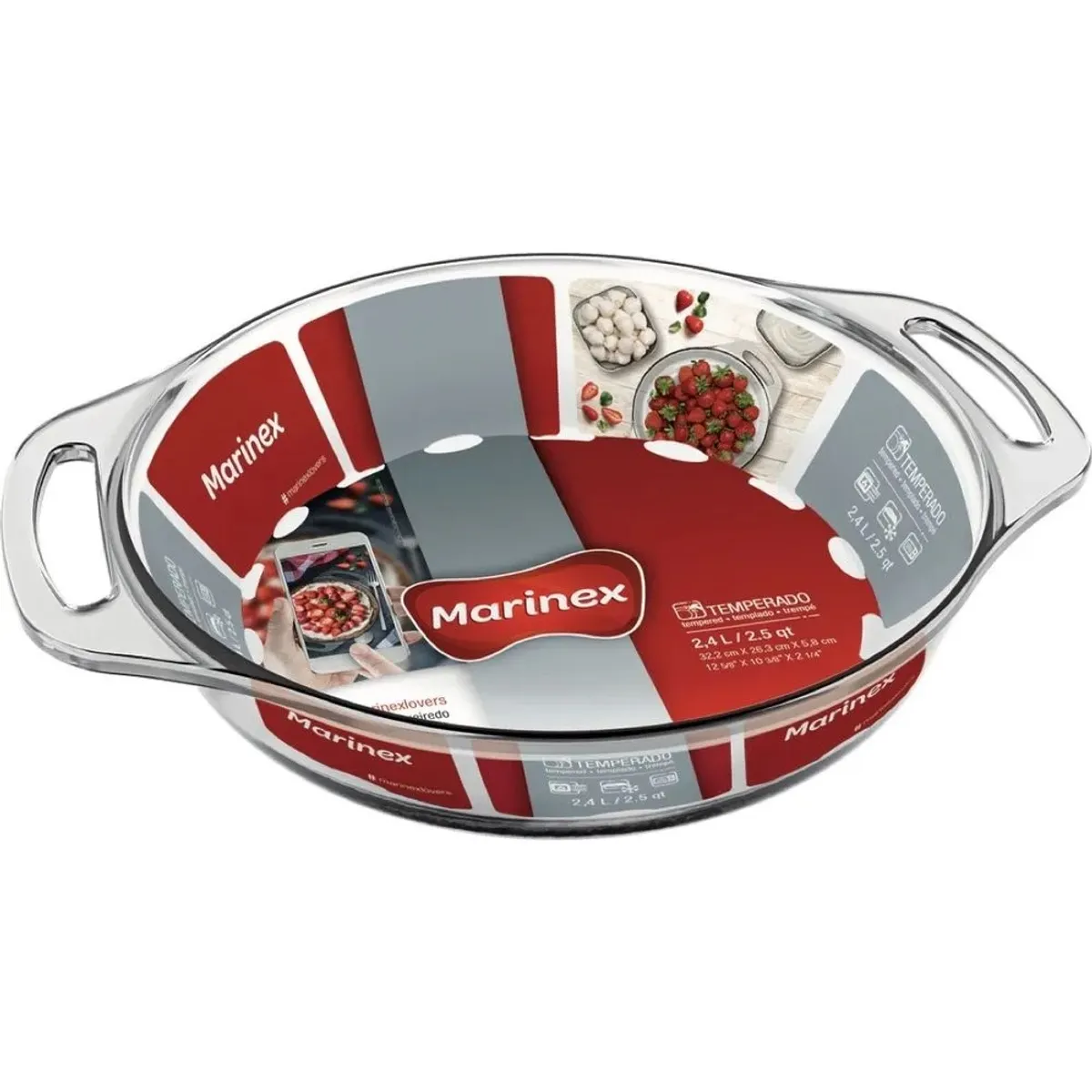 MARINEX - Asadera Redonda Seletta 2Lt - Marinex