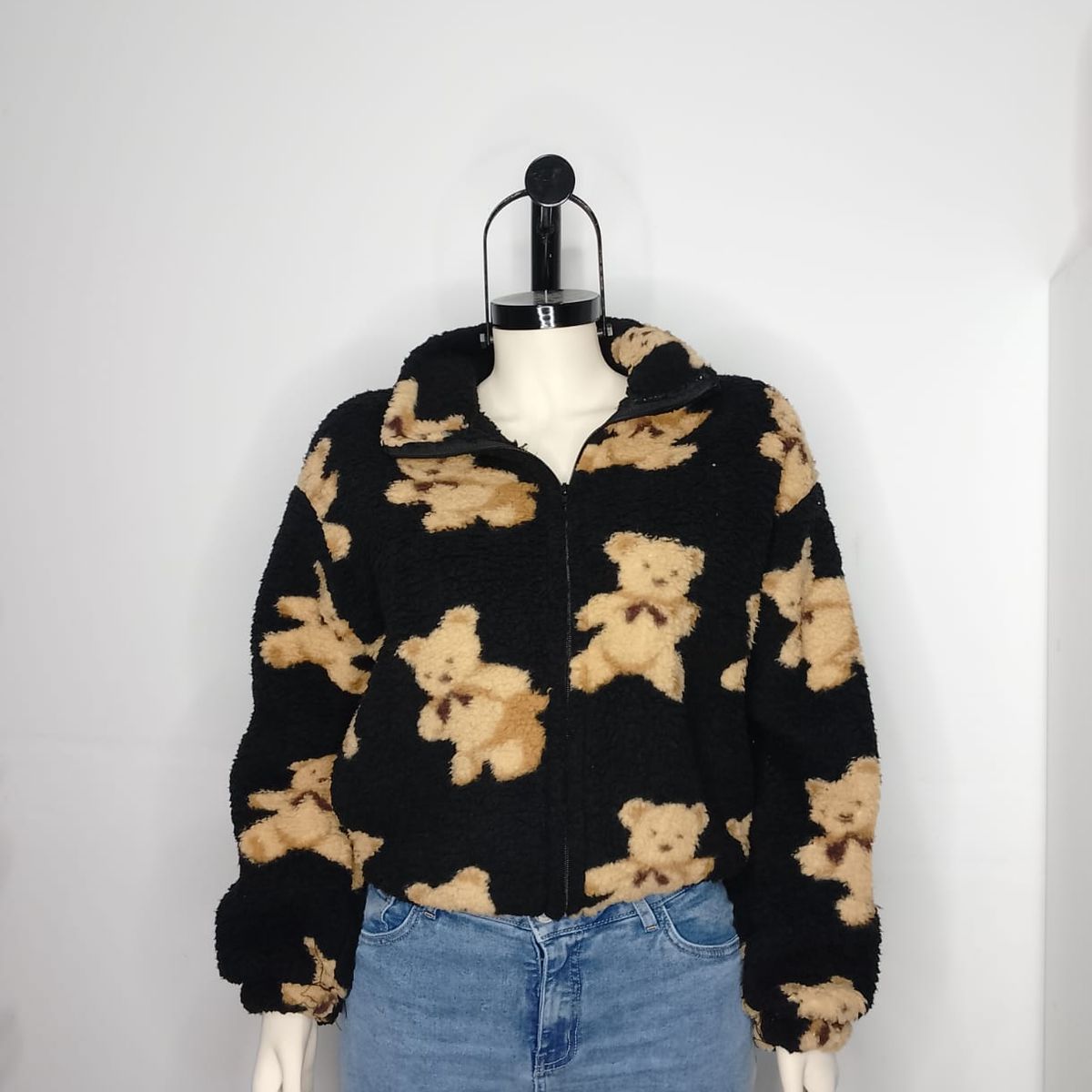 GENERICO - CASACA PELUCHE TEDDY PARA MUJER