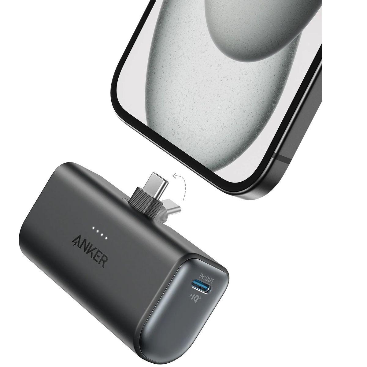 ANKER - Anker Power Bank 5000mAh Nano USB-C LED QC 22W - A1653H11