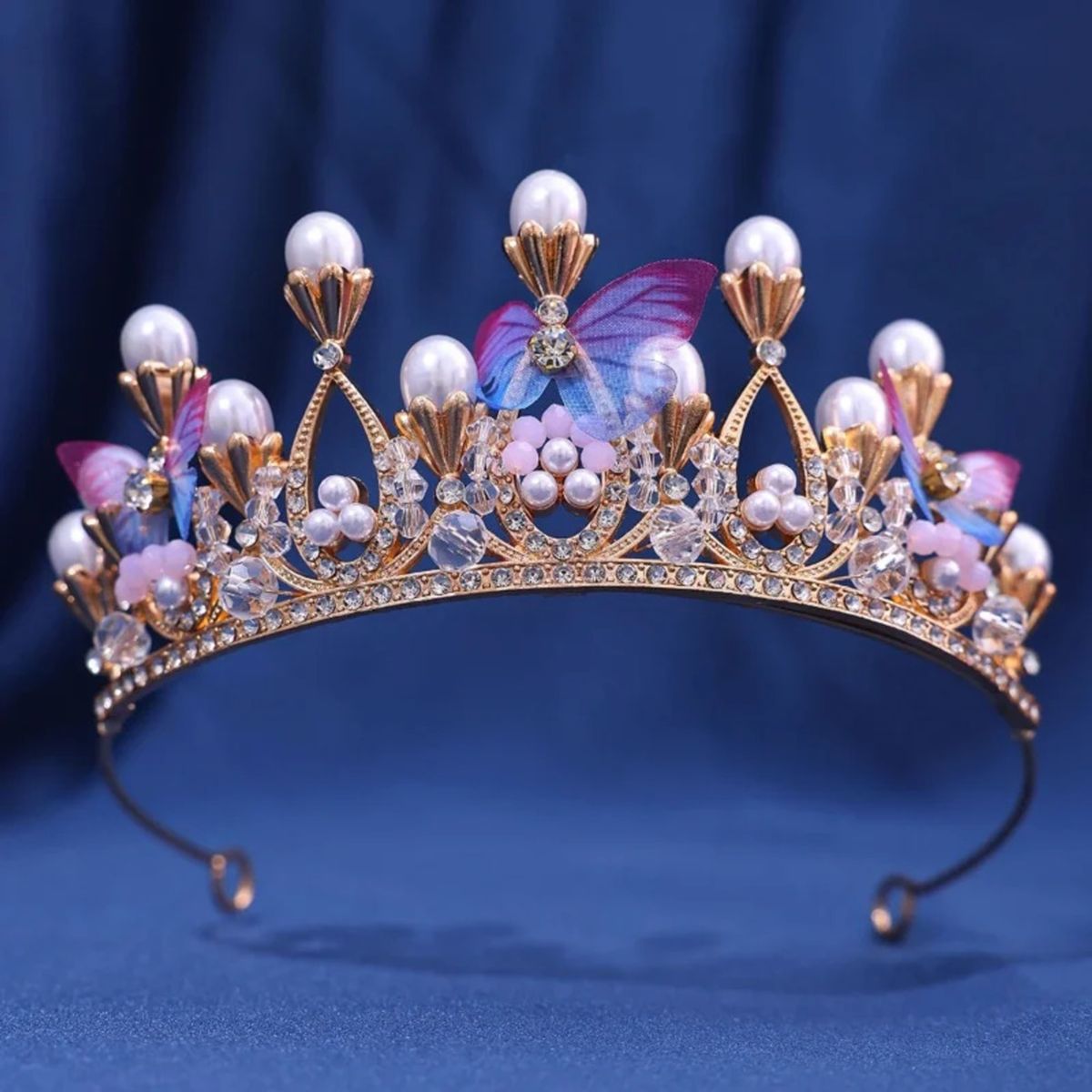 GENERICO - CORONA PARA NIÑA DE MARIPOSAS