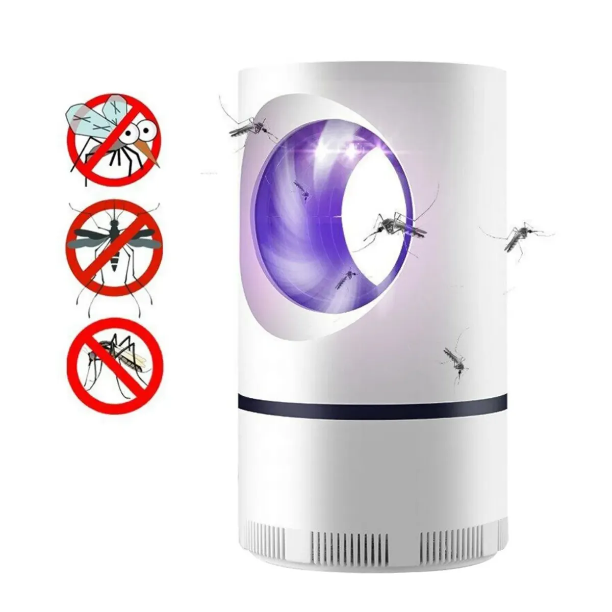 GENERICO - Lampara Mata Mosquito Polillas Moscas Insectos Voladores