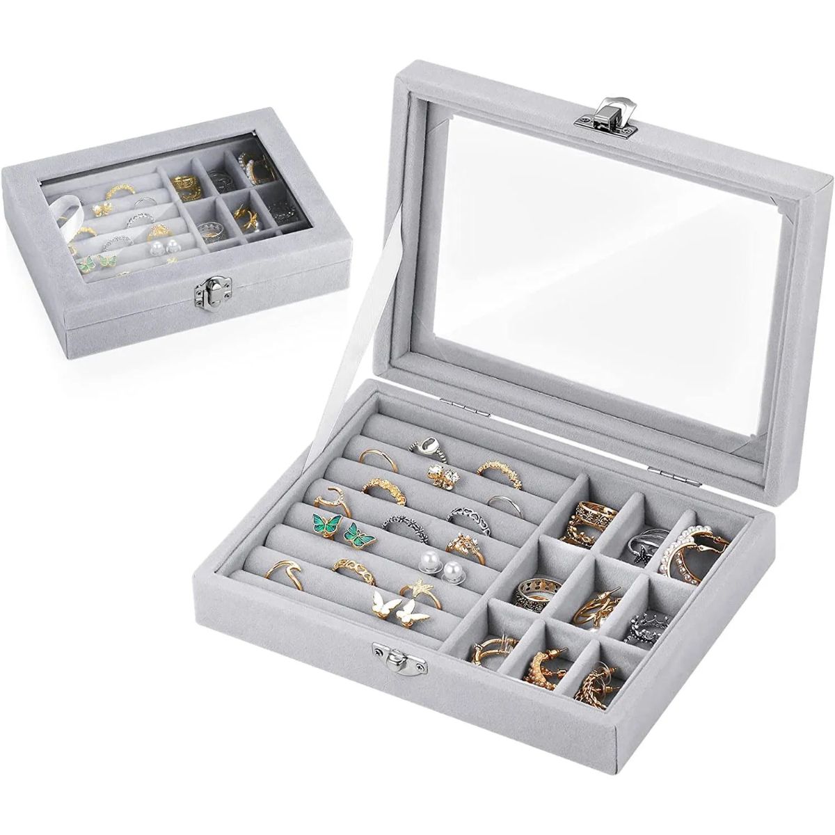 GENERICO - Joyero Organizador Elegante para Joyas y Accesorios