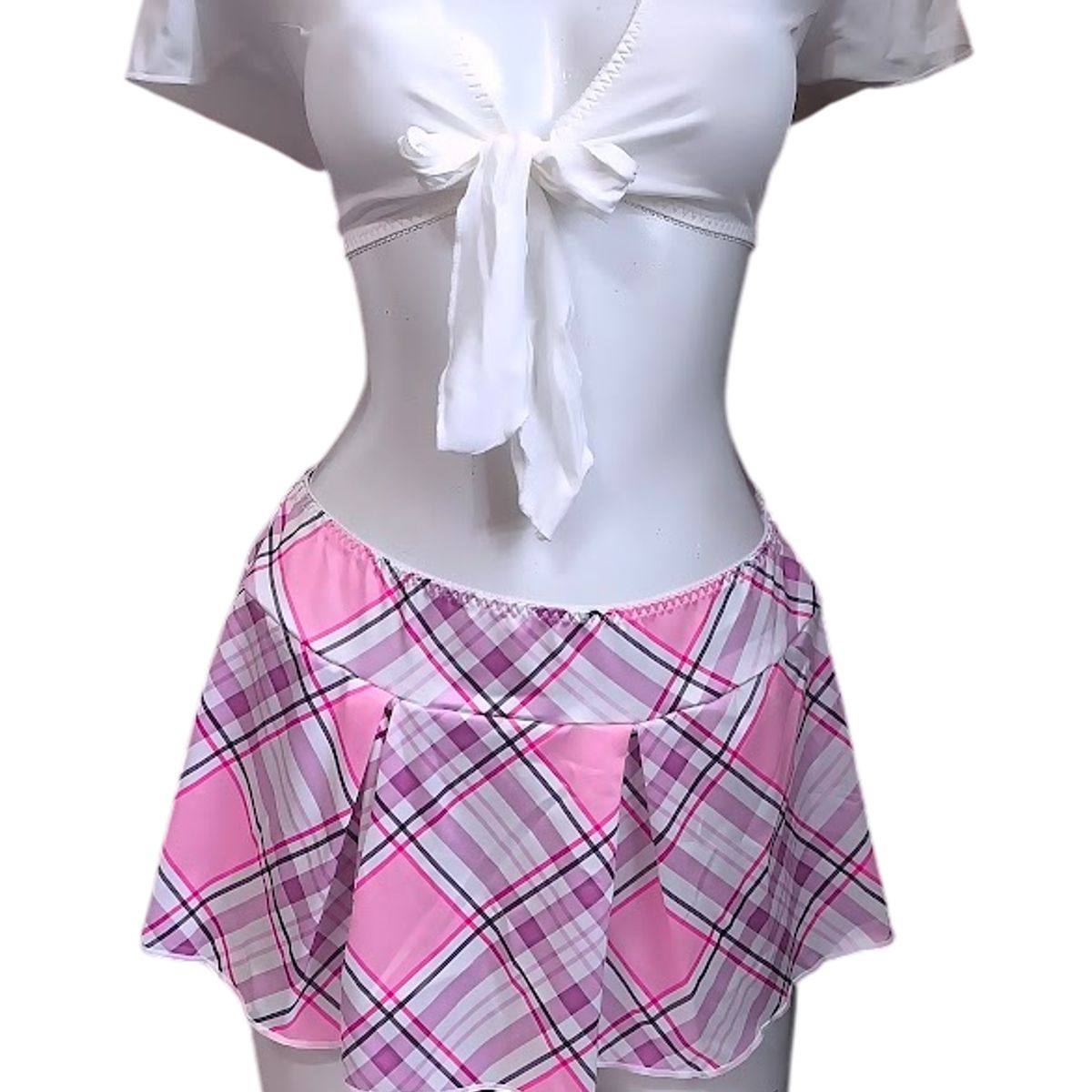 GENERICO - LENCERIA DISFRAZ COLEGIALA SEXY LXL