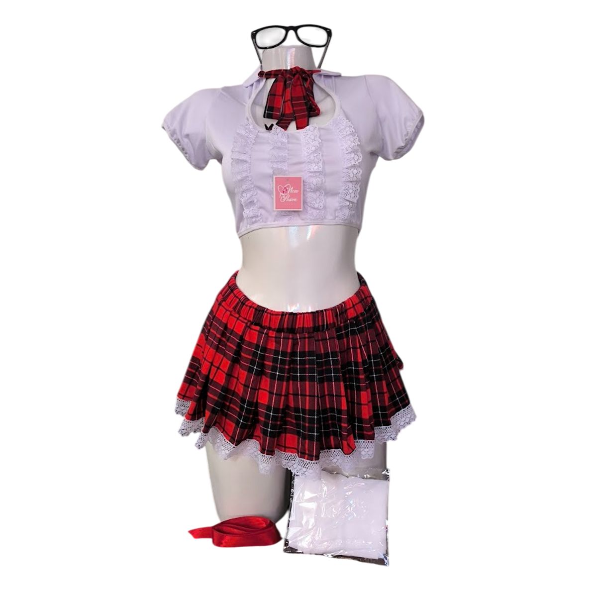 GENERICO - LENCERIA DISFRAZ COLEGIALA SEXY