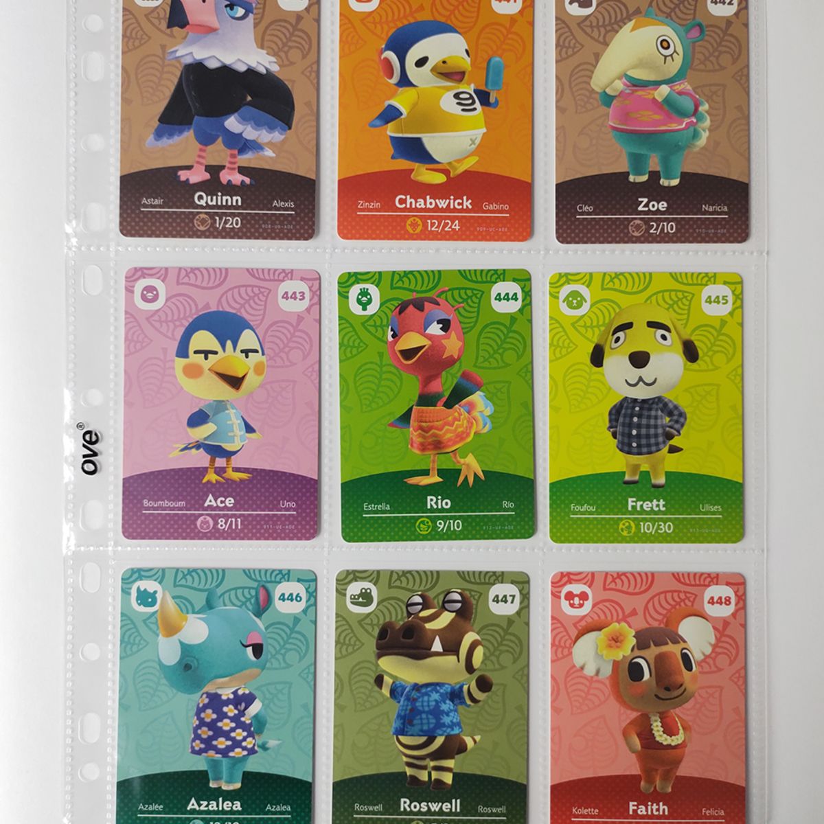 NINTENDO - Amiibo Card Original Coleccion Animal Crossing NFC 9 Tarjetas #4