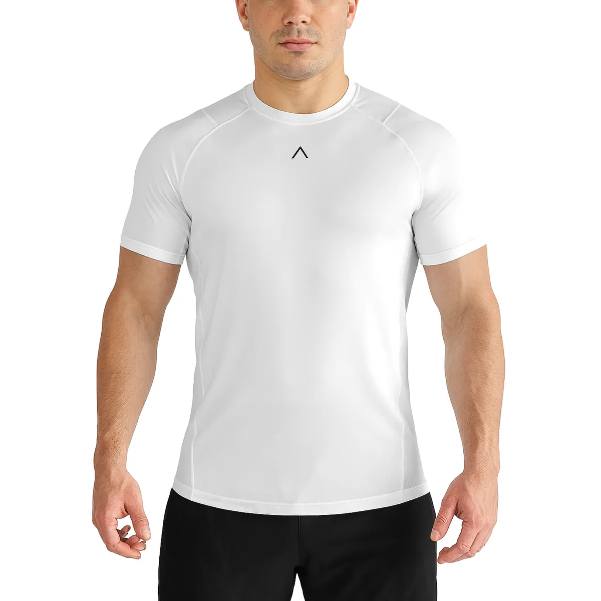 ALPHA FIT - Polo deportivo hombre Running - Polo gimnasio - Ropa gym - Alphafit