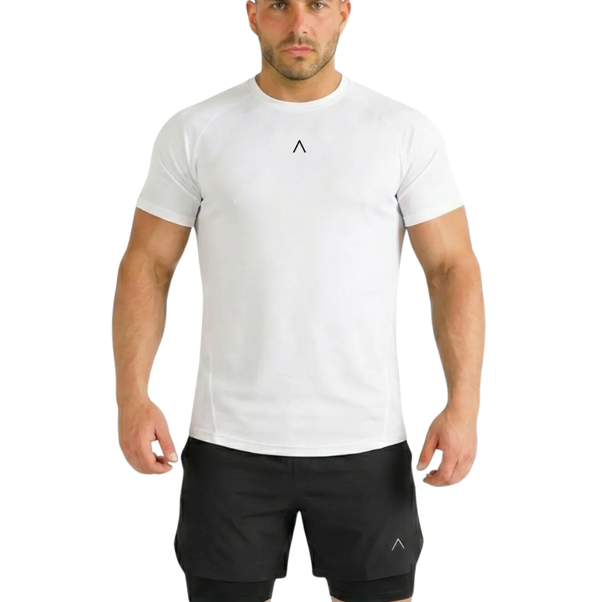 ALPHA FIT - Polo deportivo hombre Running - Polo gimnasio - Ropa gym - Alphafit