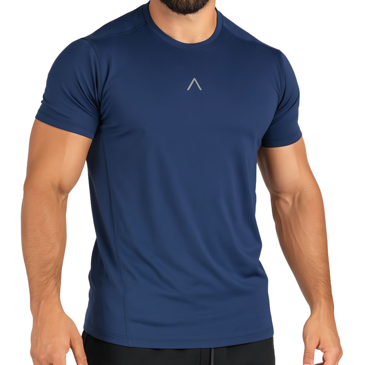 ALPHA FIT - Polo deportivo hombre Running - Polo gimnasio - Ropa gym - Alphafit