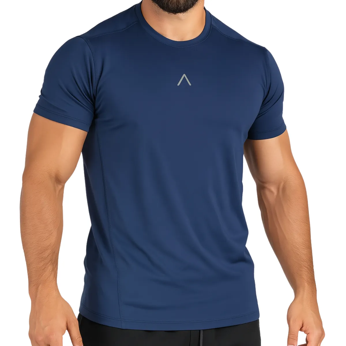 ALPHA FIT - Polo deportivo hombre Running - Polo gimnasio - Ropa gym - Alphafit
