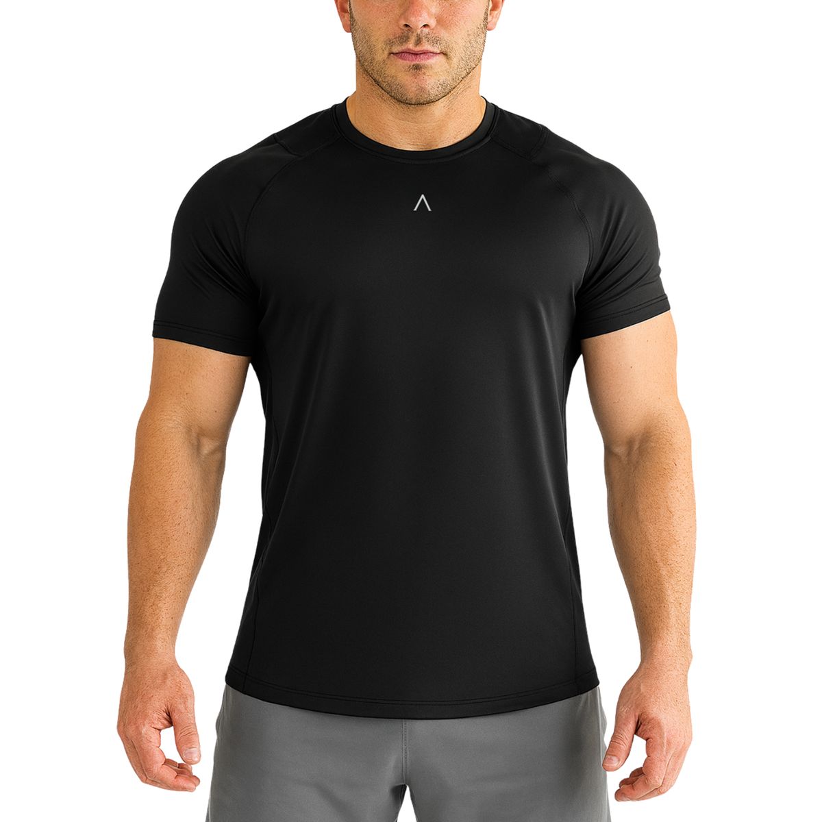 ALPHA FIT - Polo deportivo hombre Running - Polo gimnasio - Ropa gym - Alphafit