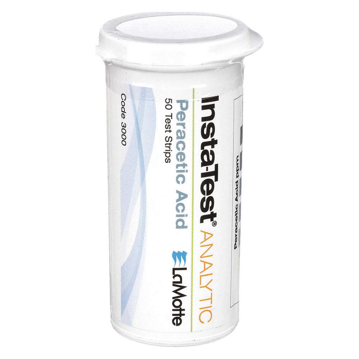 GENERICO - Tiras Reactivas de Ácido Peracético LAMOTTE rango 0-160 ppm 50 tiras
