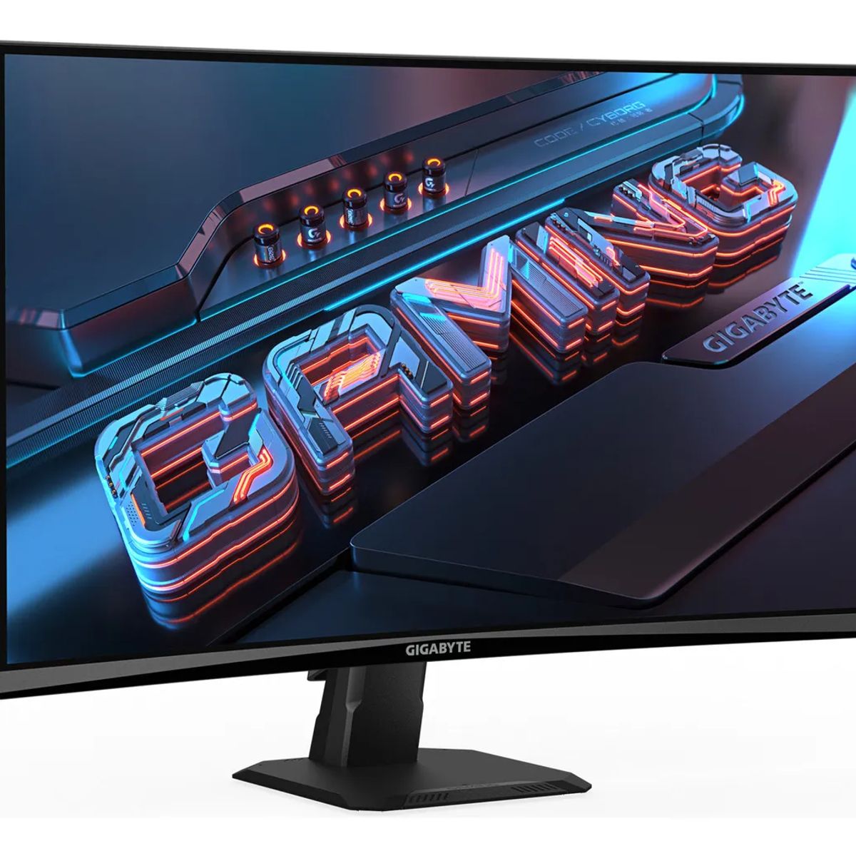 GIGABYTE - Monitor Gamer 27 Gigabyte GS27QCA  Curvo QHD 180hz 1ms