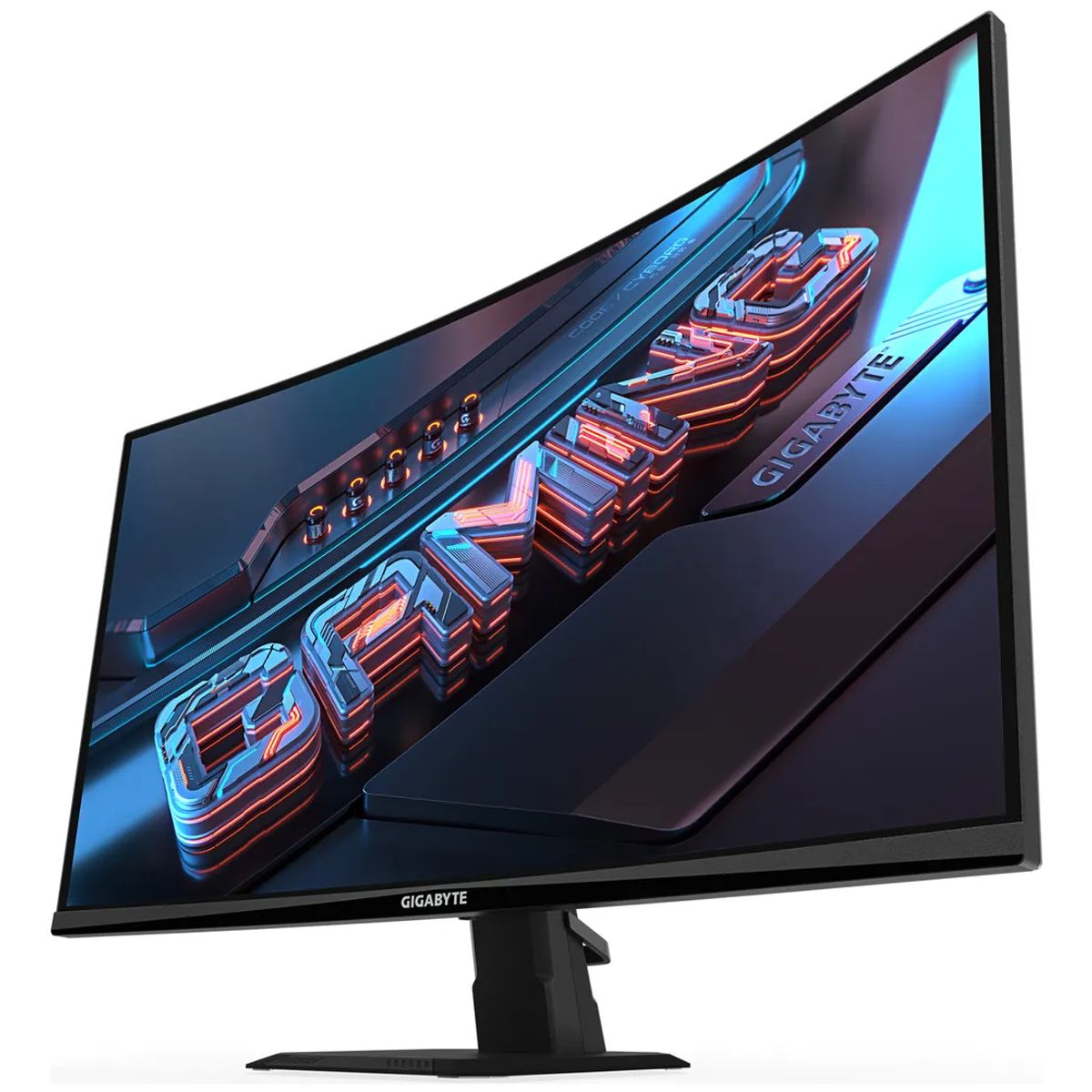 GIGABYTE - Monitor Gamer 27 Gigabyte GS27QCA  Curvo QHD 180hz 1ms