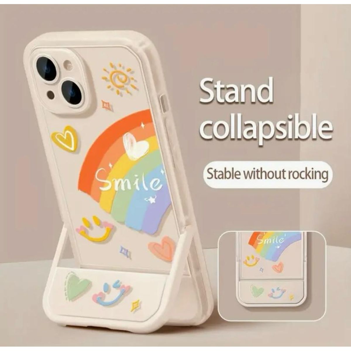 GENERICO - Case con soporte para iphone 11 Carcasa