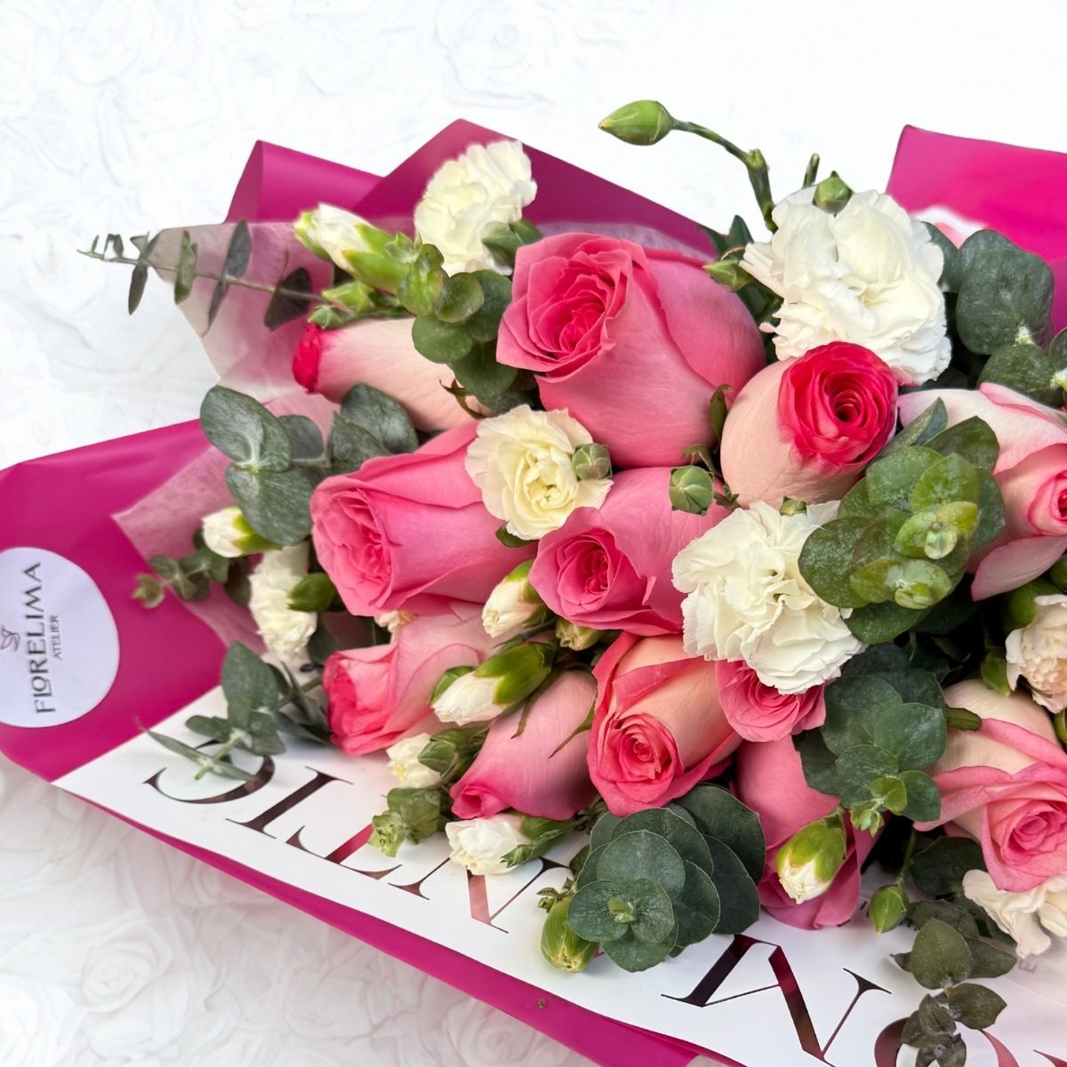 GENERICO - Ramo Ari Mix de rosas y claveles