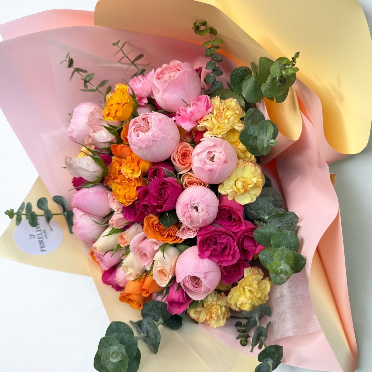 GENERICO - Ramo Peonias y mix de flores