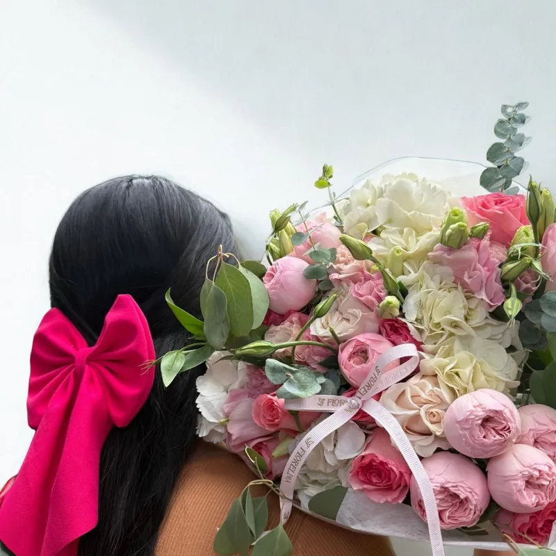 GENERICO - Ramo hortensias y peonias