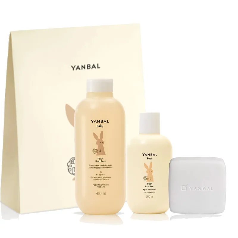 YANBAL - KIT Petit Pon Pon Colonia Sh Jabon y Bolsa Bebé