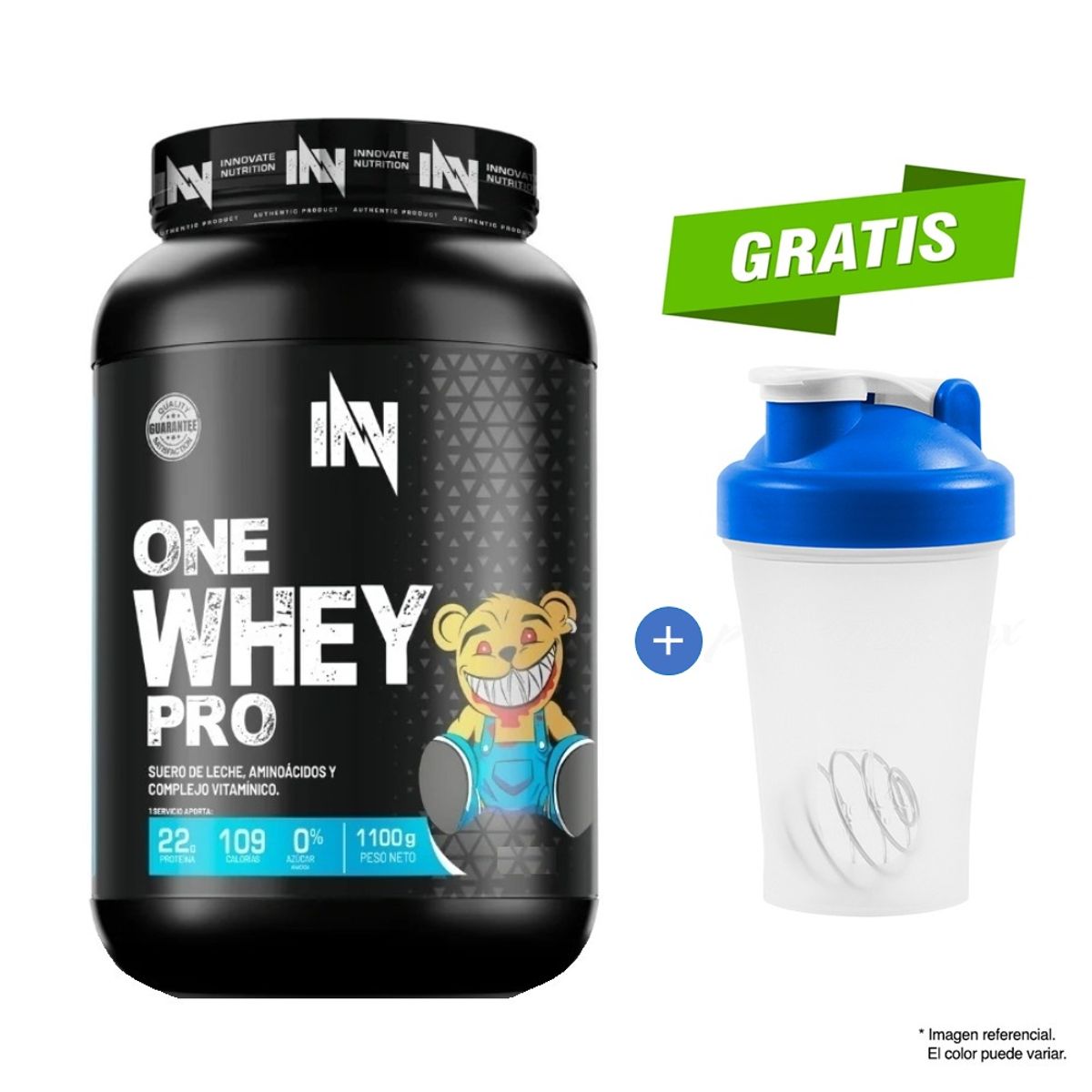 INN INNOVATE NUTRITION - Proteina Suero De Leche One Whey Pro INN 1.1 Kg Chocolate
