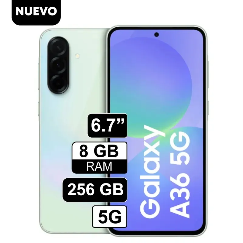 SAMSUNG - SAMSUNG GALAXY A36 5G 8GB RAM 256GB - VERDE