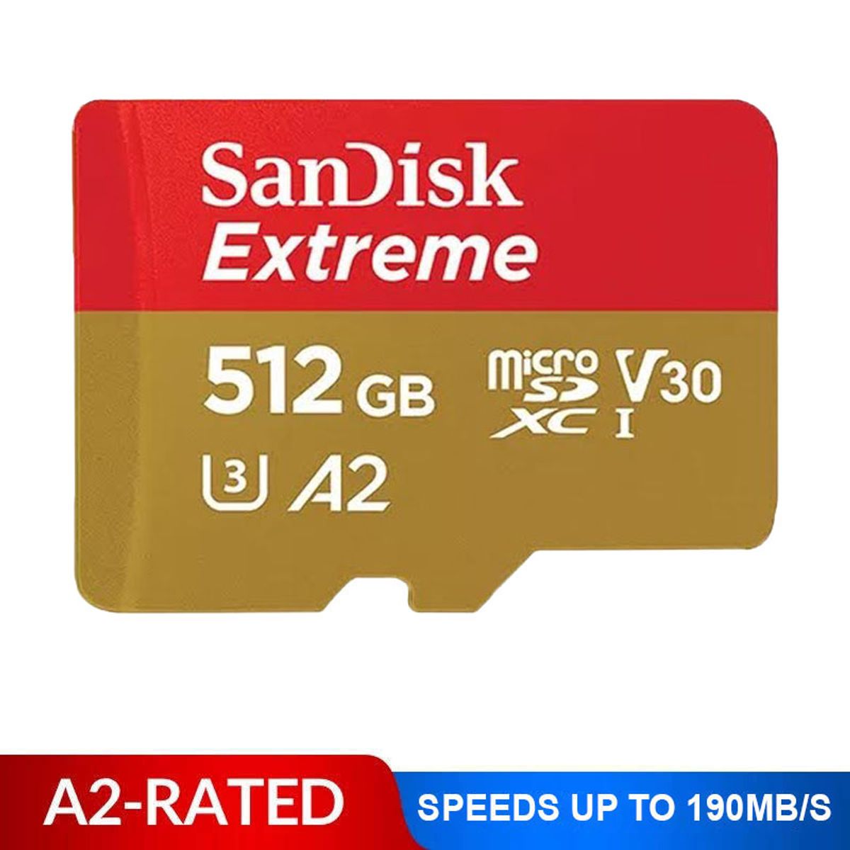 SANDISK - Memoria microSD sandisk extreme 512 gb,190Mb/s