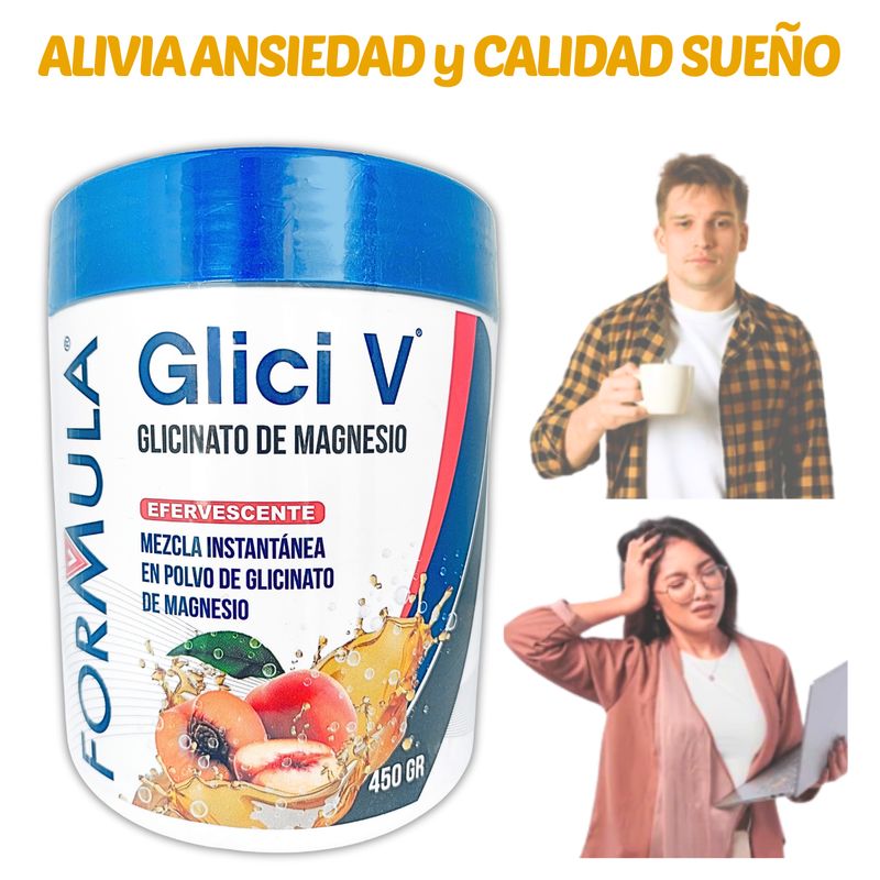 GENERICO - GLICINATO DE MAGNESIO 500MG 450GR ALTA CONCENTRACIÓN EN POLVO
