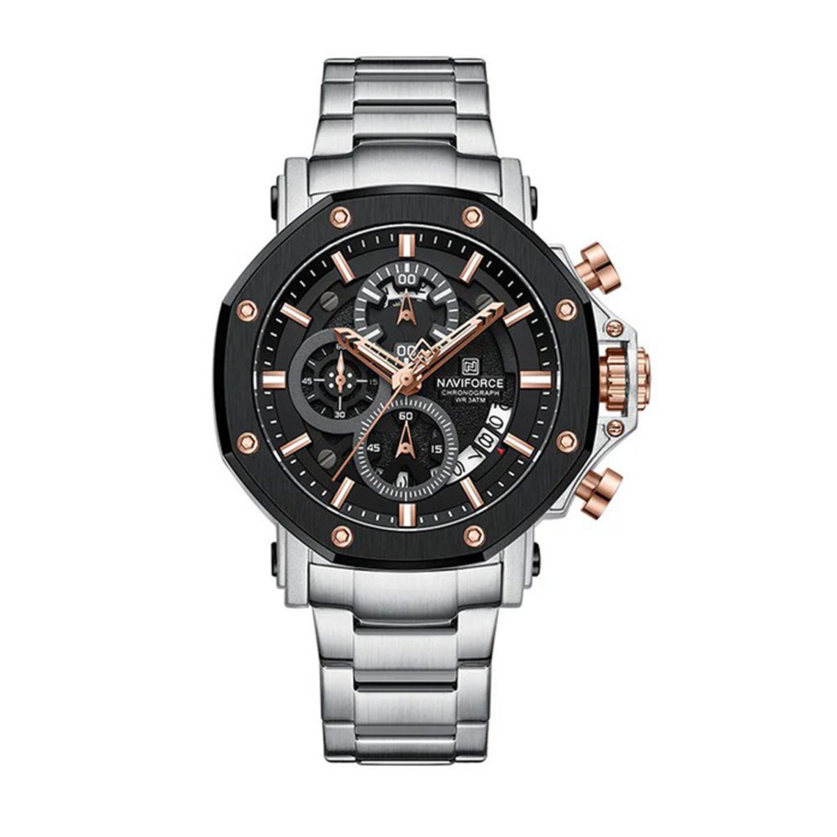 NAVIFORCE - RELOJ ANALOGICO HOMBRE NF8065 NAVIFORCE PLATEADO CLASICO 1030918