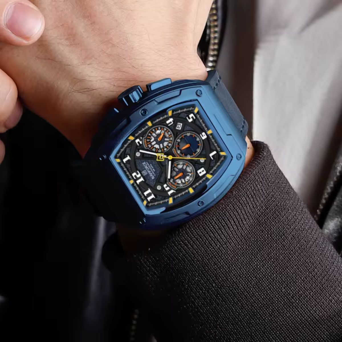 NAVIFORCE - RELOJ ANALOGICO HOMBRE NF8053 NAVIFORCE AZUL CLASICO 1030909