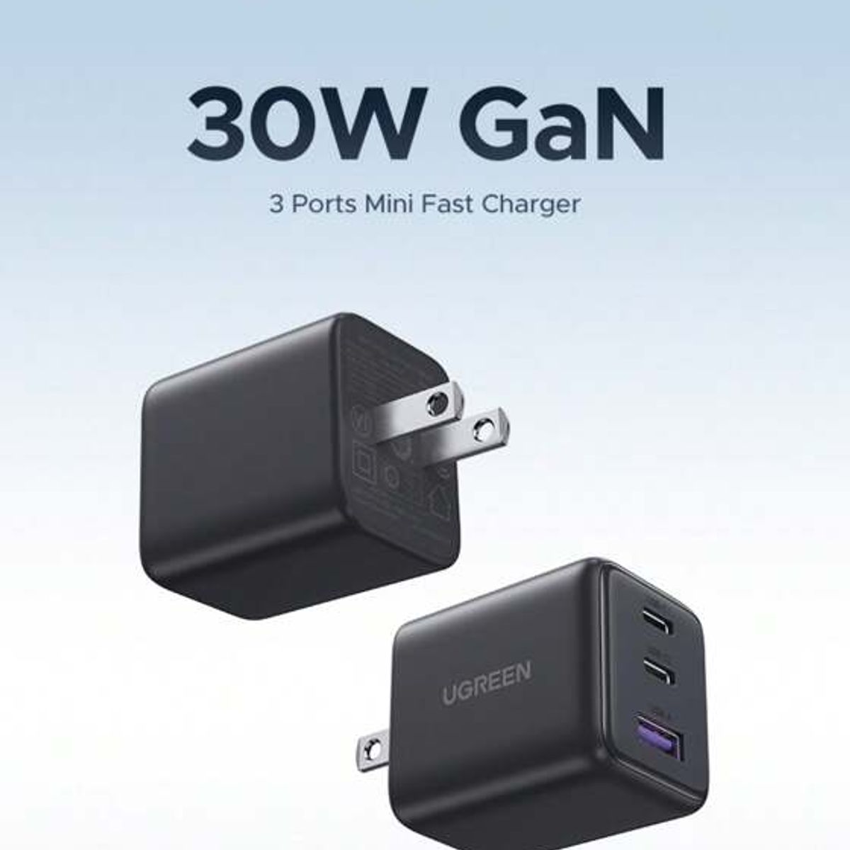 Cargador De Pared Ugreen 30w Carga Rapida Usb Tipo C, marca UGREEN - Foto 2