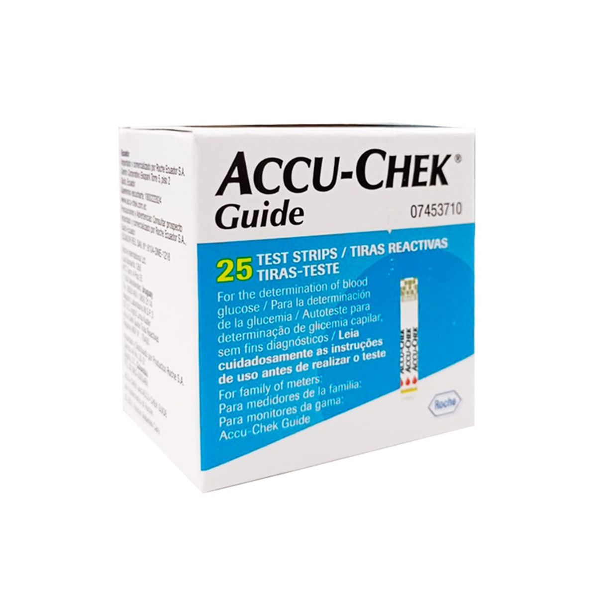 GENERICO - Tiras Reactivas Accu-Check GUIDE  CAJA X25 UNID.