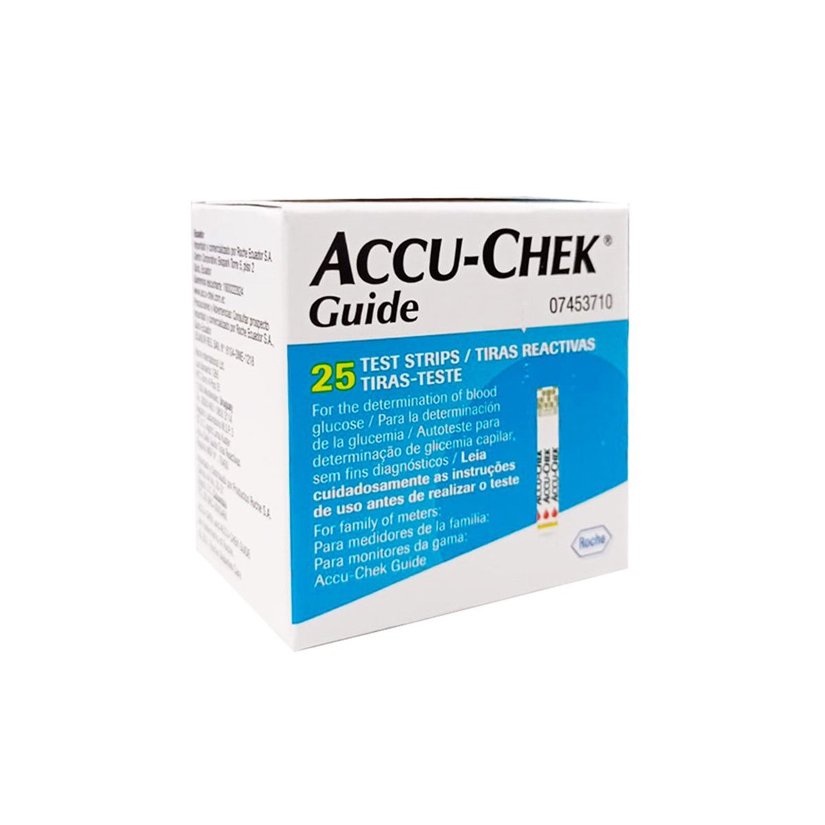 GENERICO - Tiras Reactivas Accu-Check GUIDE  CAJA X25 UNID.