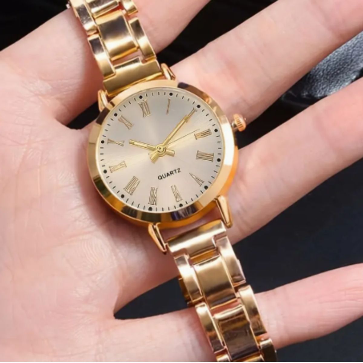 GENERICO - Set Dorado “Tiempo & Amor” – Brilla con estilo