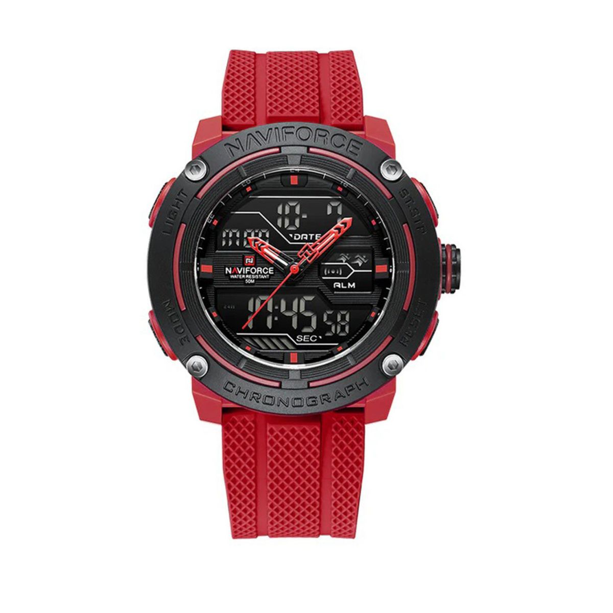 NAVIFORCE - RELOJ ANALOGICO HOMBRE NF7114 NAVIFORCE ROJO CASUAL 1030886