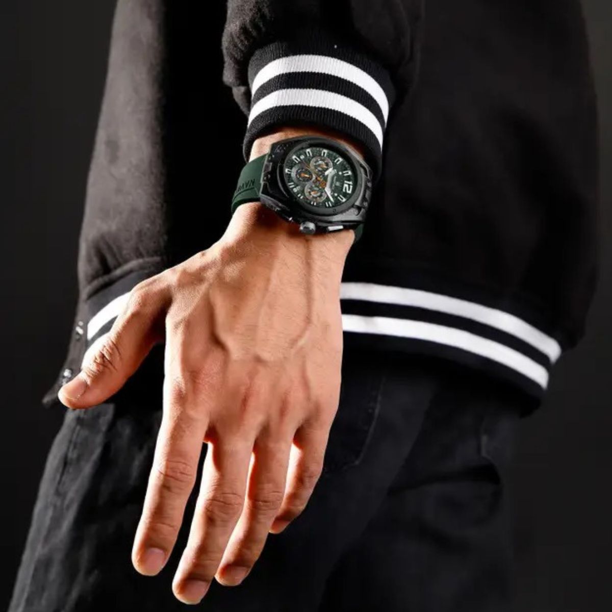 NAVIFORCE - RELOJ ANALOGICO HOMBRE NF8063 NAVIFORCE VERDE CASUAL 1030911