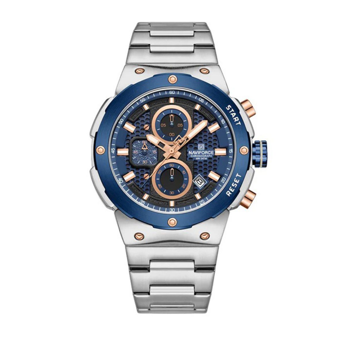 NAVIFORCE - RELOJ ANALOGICO HOMBRE NF8072 NAVIFORCE PLATEADO CLASICO 1030923