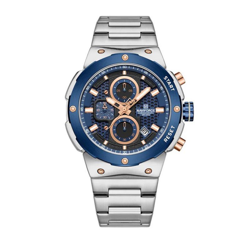 NAVIFORCE - RELOJ ANALOGICO HOMBRE NF8072 NAVIFORCE PLATEADO CLASICO 1030923