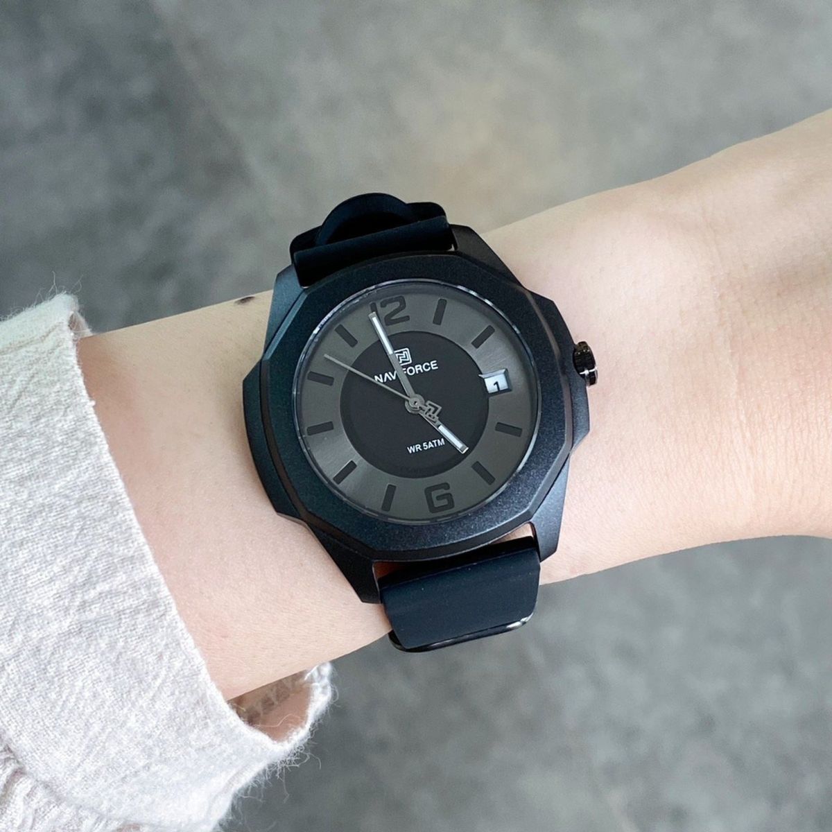 NAVIFORCE - RELOJ ANALOGICO MUJER NF7107 NAVIFORCE NEGRO CASUAL 1030879