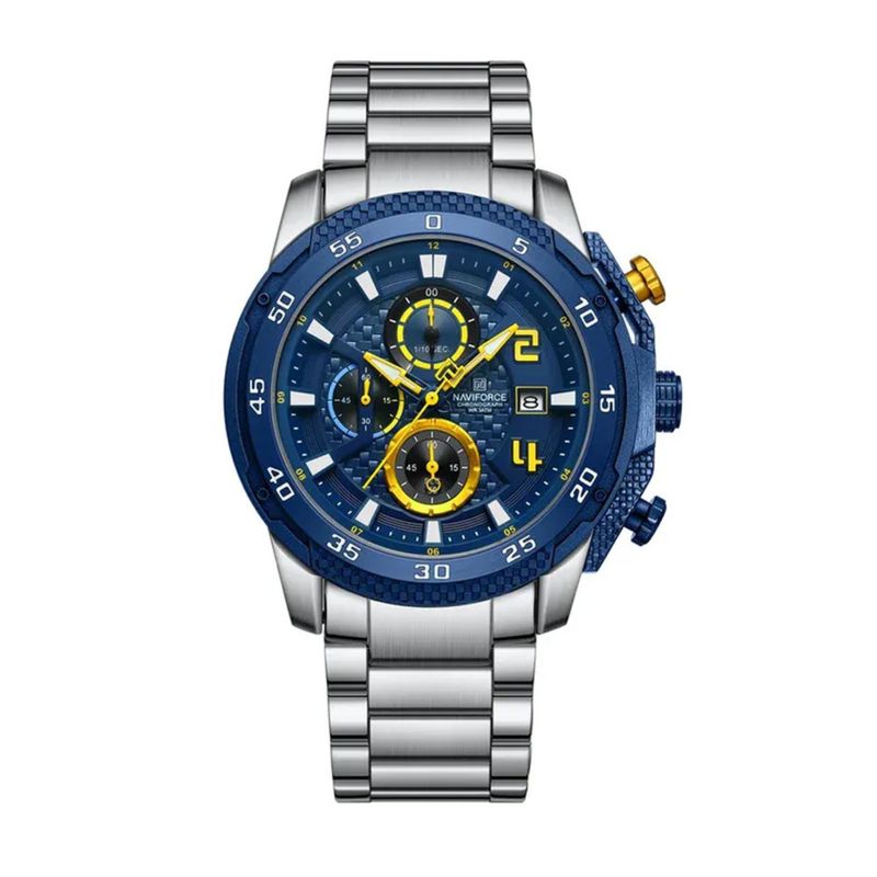 NAVIFORCE - RELOJ ANALOGICO HOMBRE NF8047S NAVIFORCE PLATEADO CLASICO 1030897
