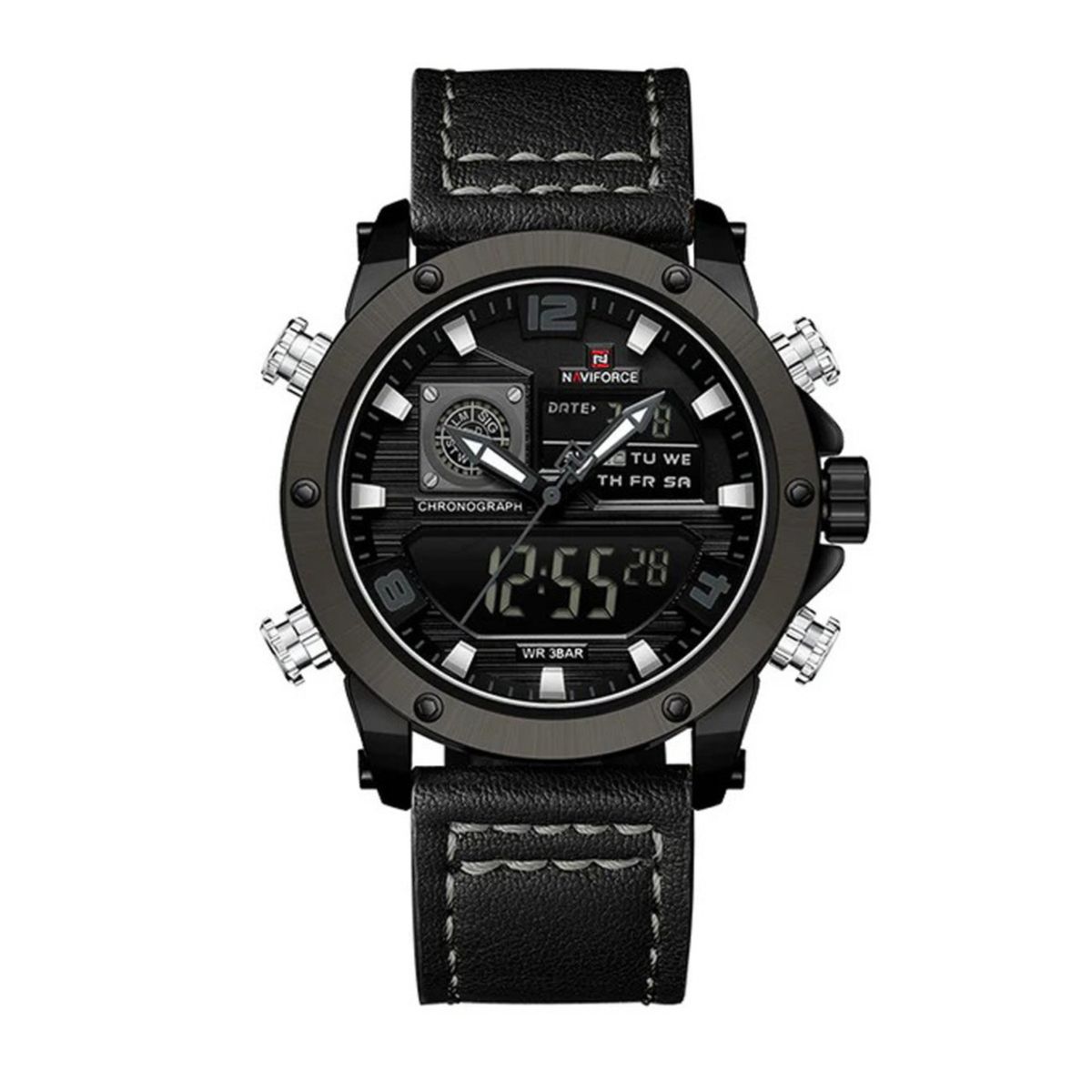 NAVIFORCE - RELOJ ANALOGICO-DIGITAL HOMBRE NF9236 NAVIFORCE NEGRO CASUAL 1030940