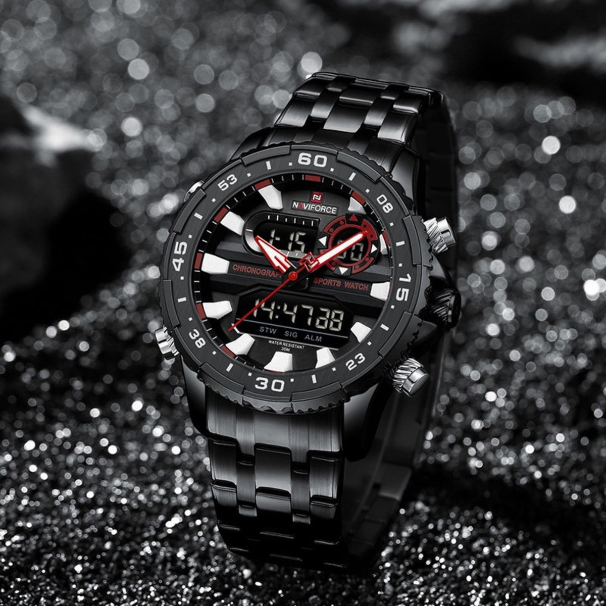 NAVIFORCE - RELOJ ANALOGICO-DIGITAL HOMBRE NF9234 NAVIFORCE ROJO CASUAL 1030968