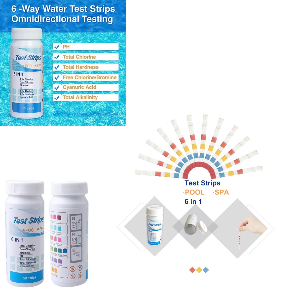 OEM - PAPEL REACTIVO COLORIMÉTRICO 5 EN 1