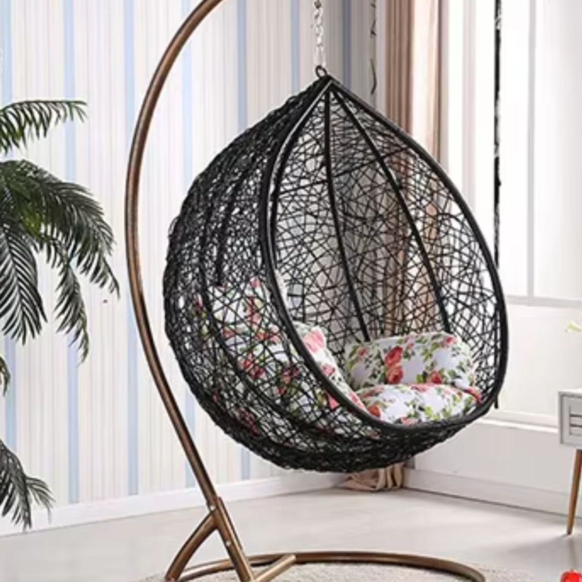 GENERICO - SILLA COLGANTE DE TERRAZA SILLÓN DE RATAN JARDÍN PLAYA