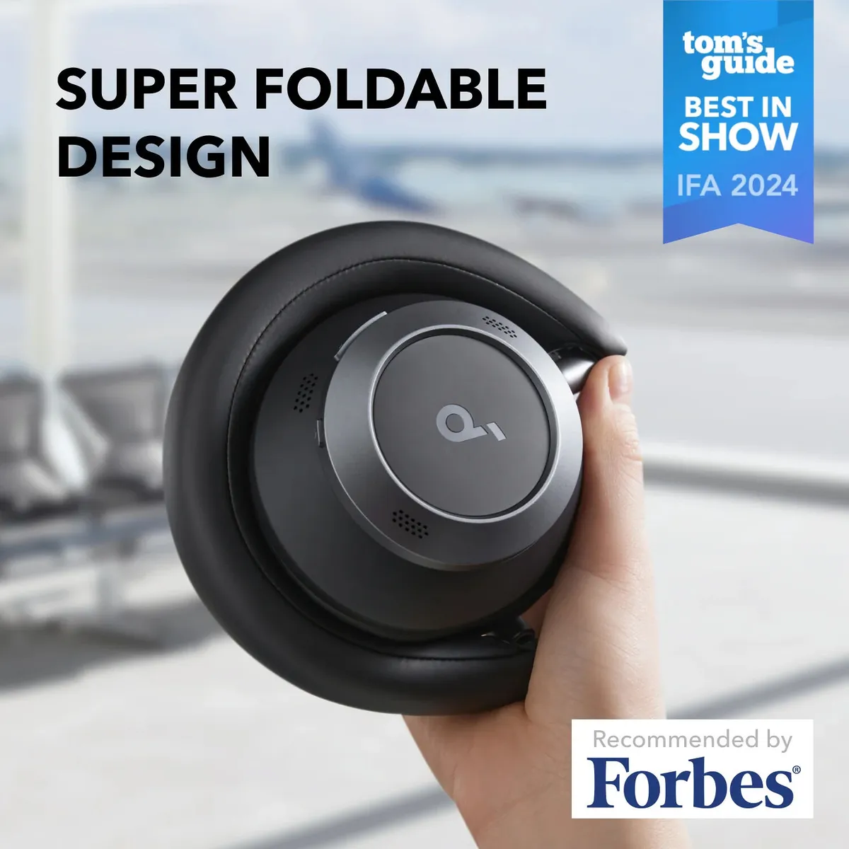 SOUNDCORE BY ANKER - Auriculares Space One Pro Soundcore Hi-Res Bluetooth LDAC - A3062Z11