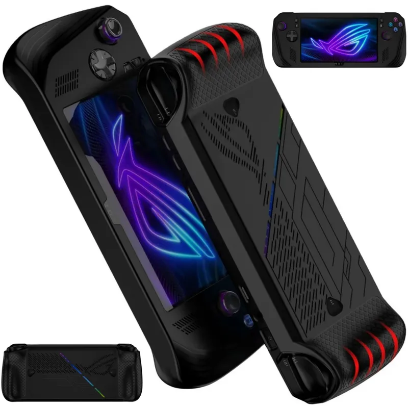 GENERICO - Protector Funda De Silicona case Para Asus Rog Ally X - Negro