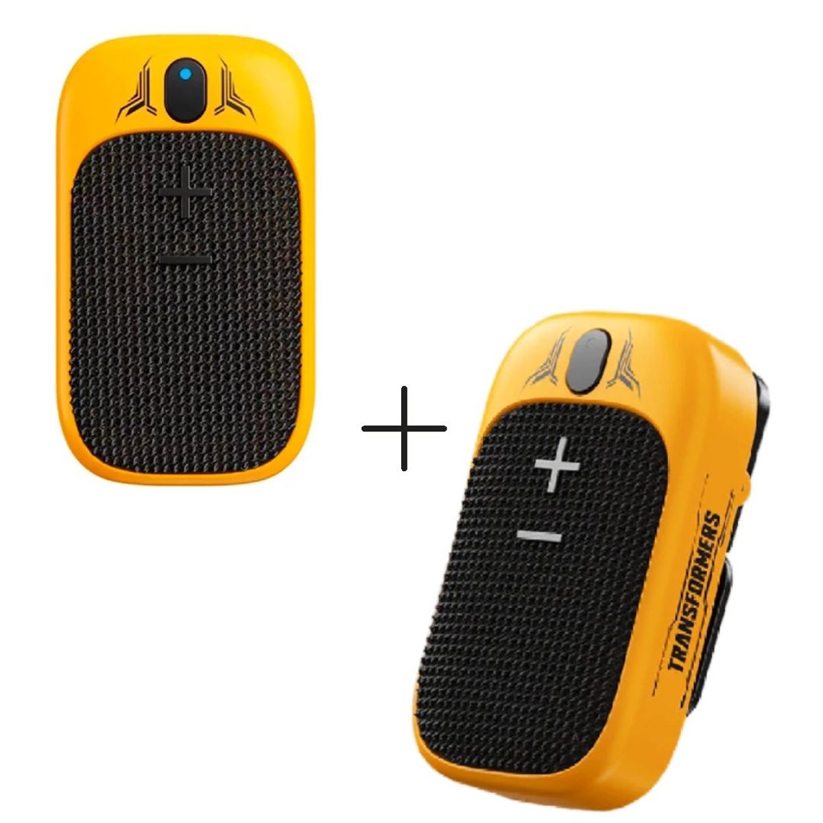 TRANSFORMERS - Parlante Portátil Bluetooth Transformers TF-Y07 Amarillo PACK x 2 UND