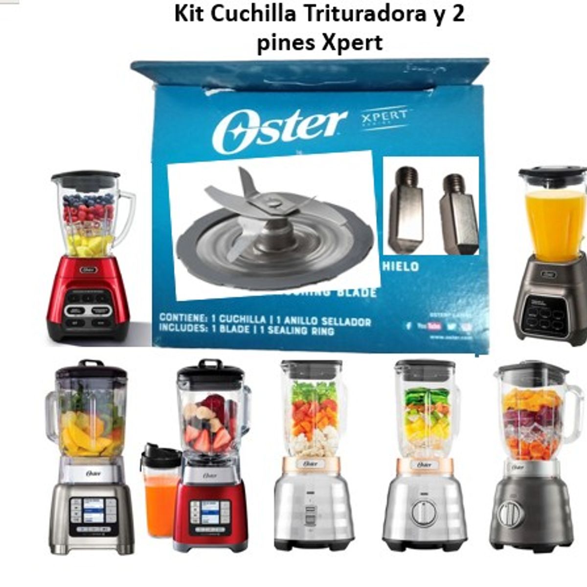 OSTER - KIT CUCHILLA BLSTAA 3092 Y PINES OSTER