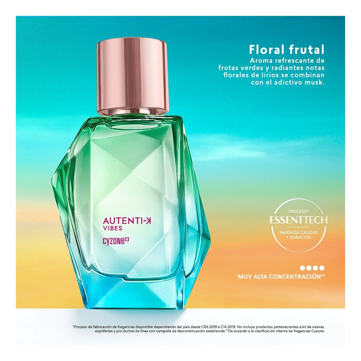 CYZONE - Perfume Autenti-K Vibes Cyzone spray 45 ml