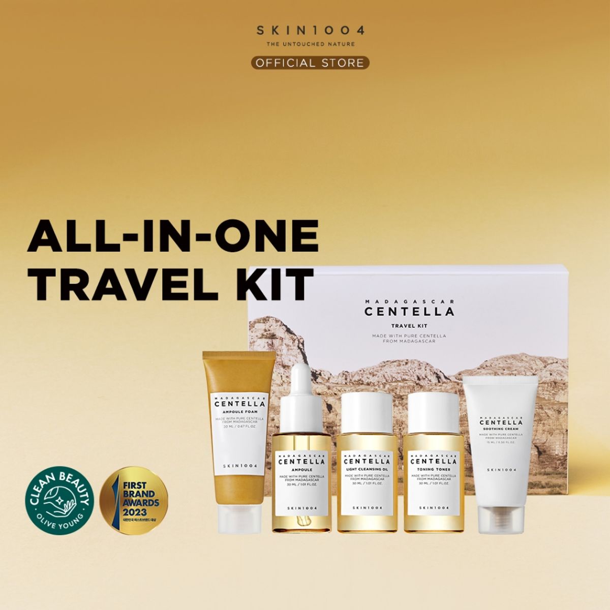 SKIN1004 - Madagascar Centella Travel Kit Skin1004